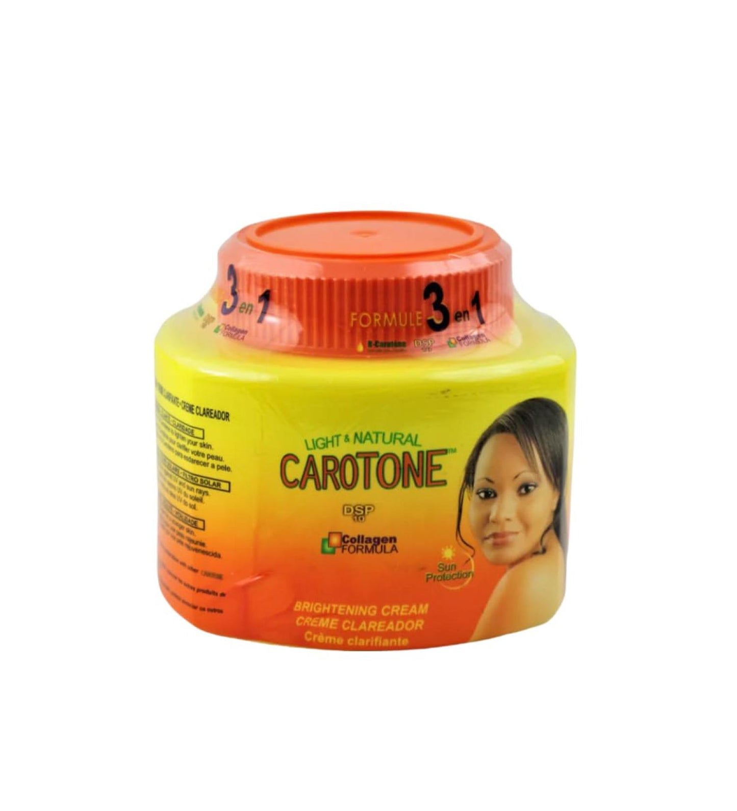 Crema aclarante 3 en 1 Carotone 2x1💝